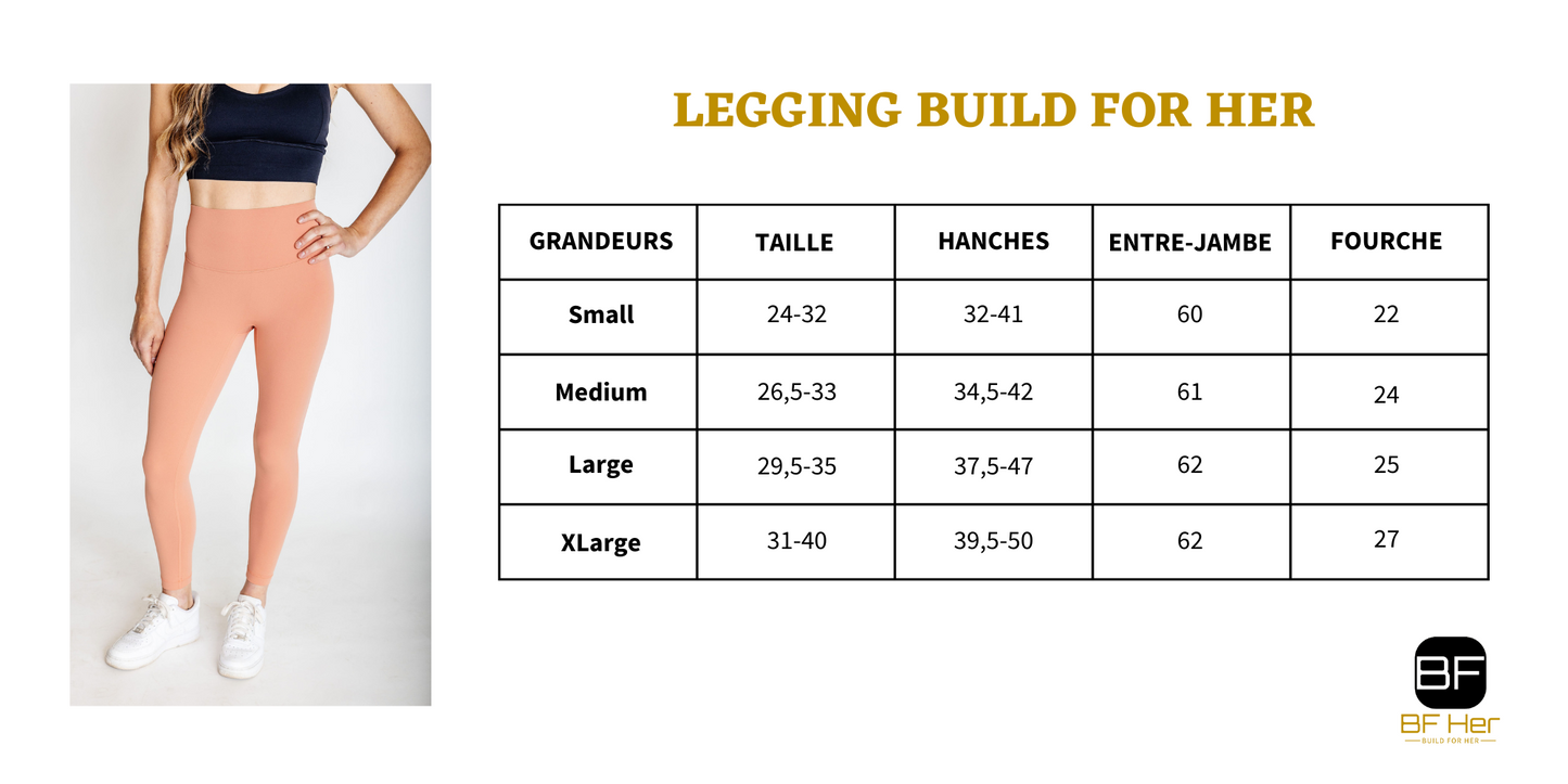 Legging BUILD FOR HER - Amande