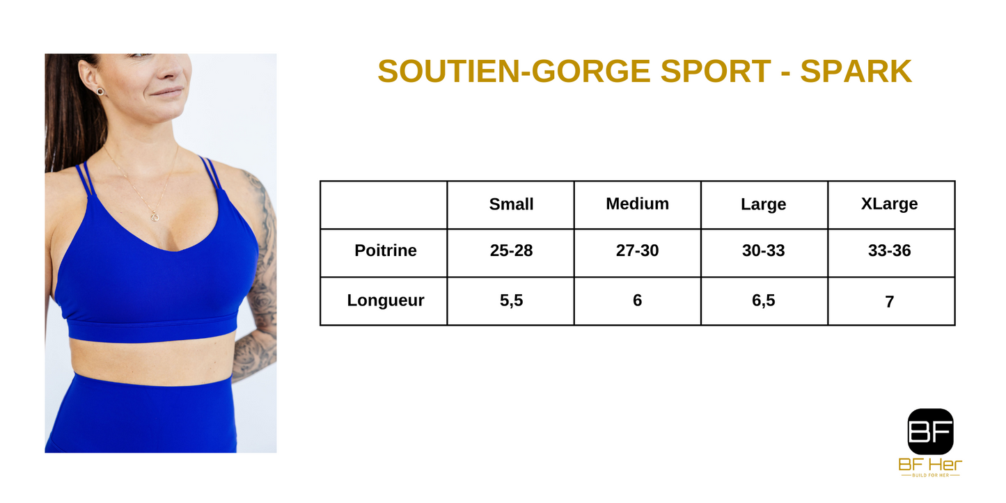 Soutien-Gorge Sport SPRINT - Dark Cuivre