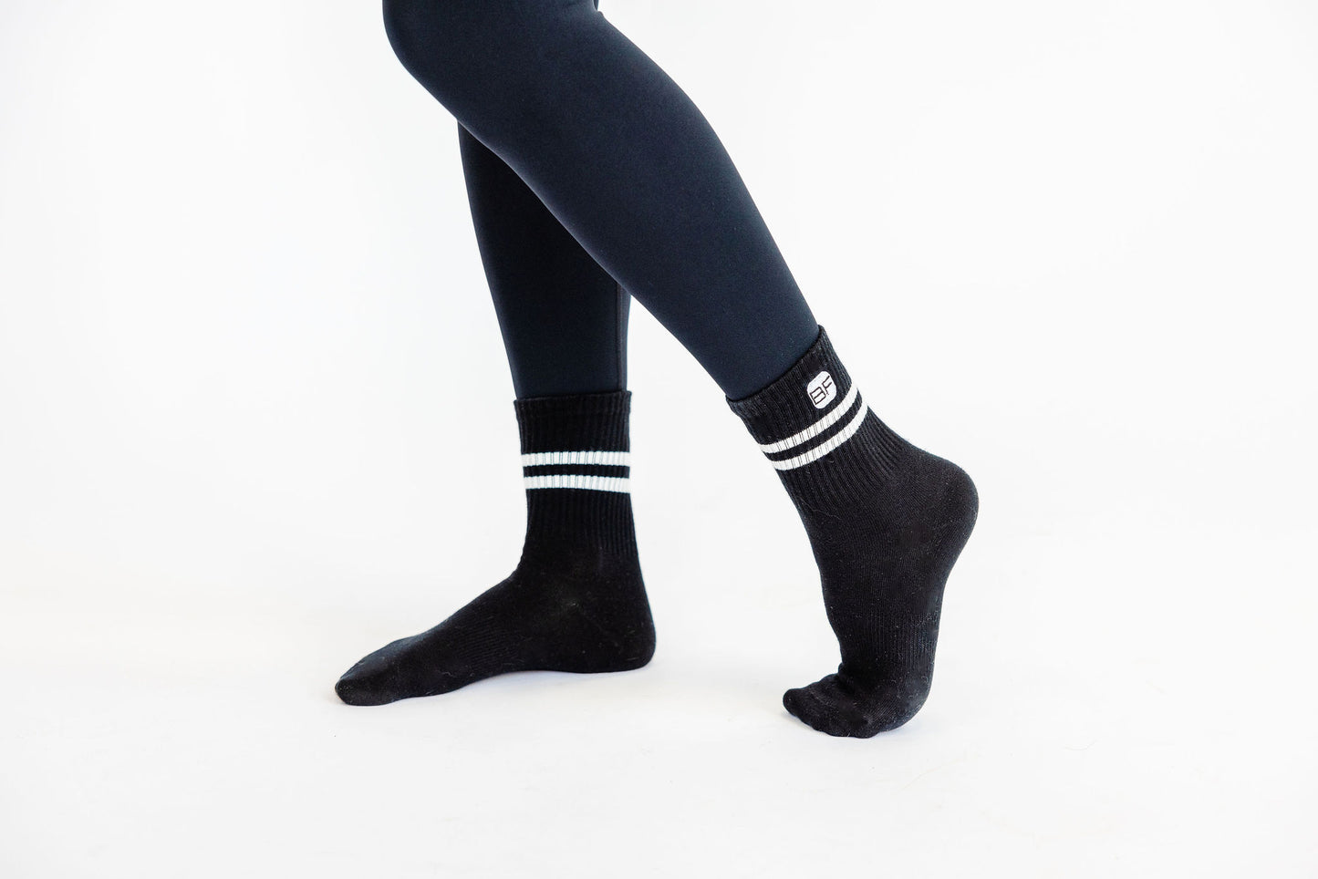 Chaussette de sport long BFHER - Noir, Blanc, Cuivre - 3 POUR 25$