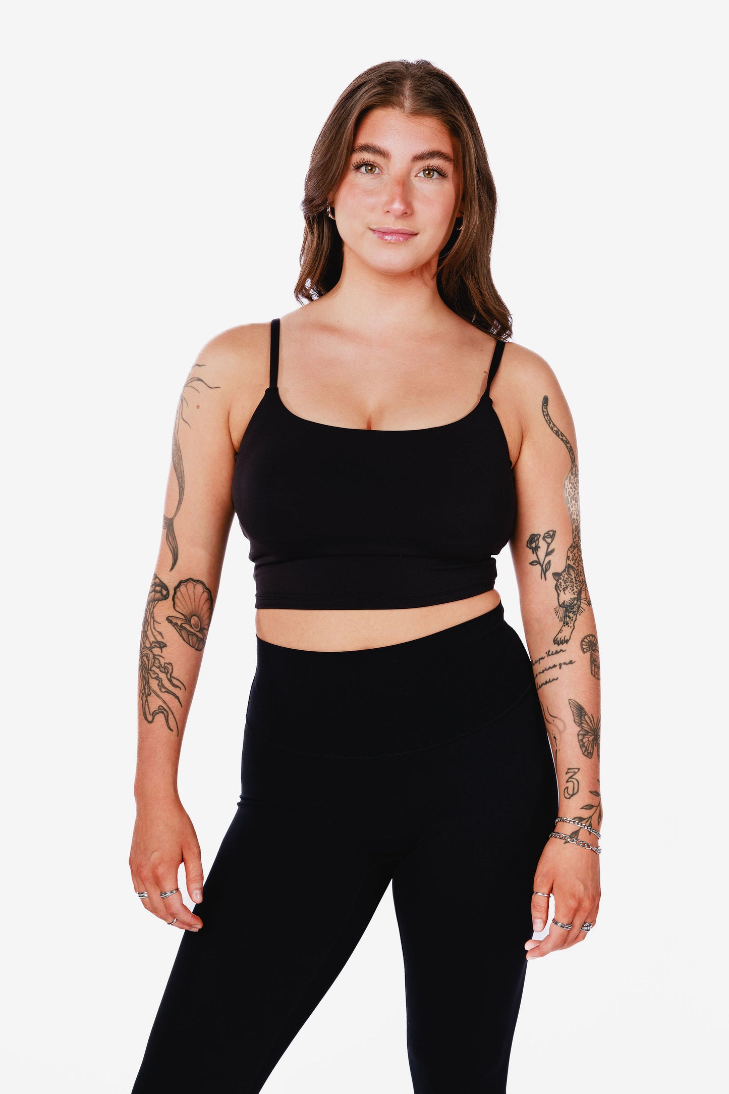 Camisole crop BEYOND - Noir