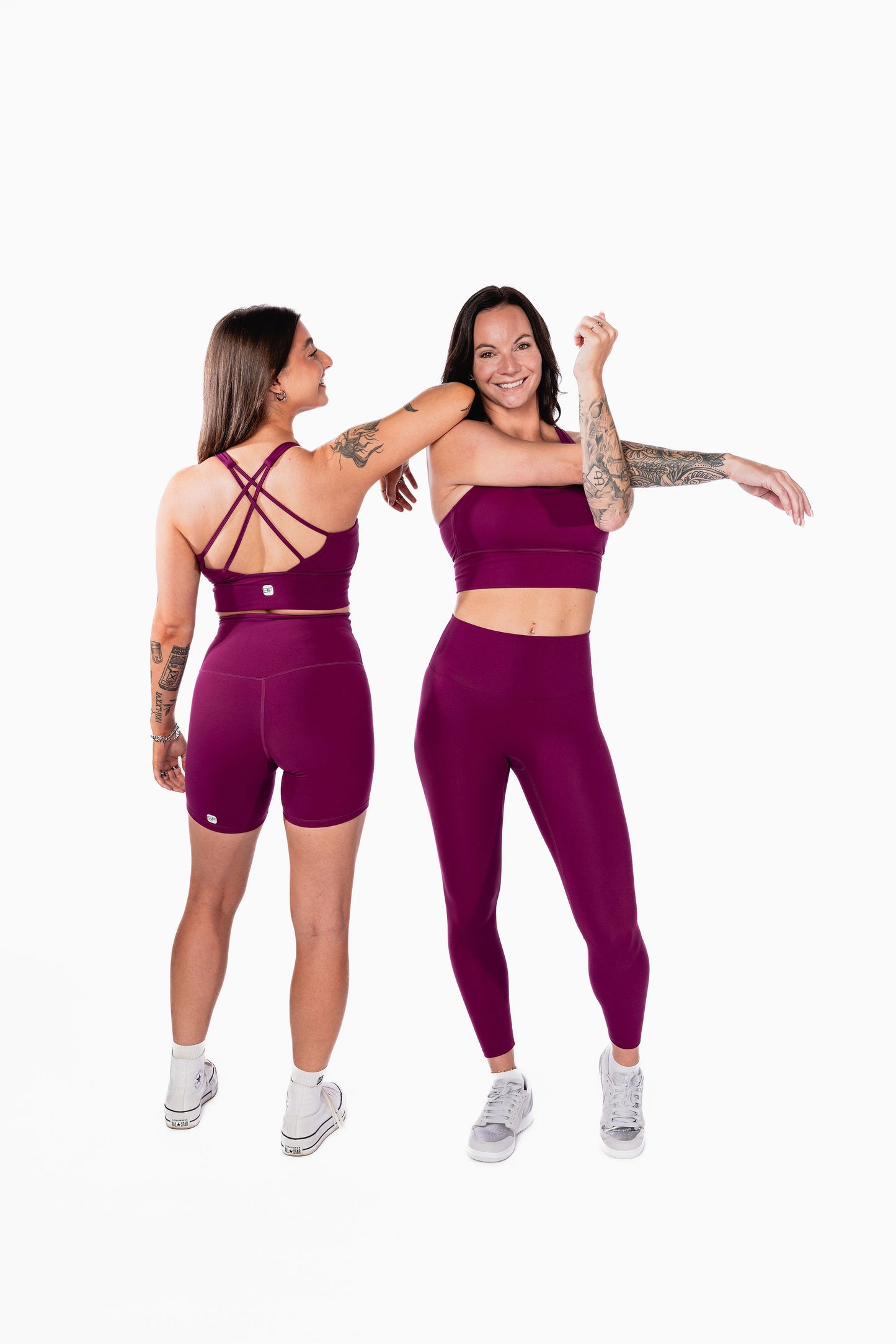 BikerShort LE TONIC - Aubergine