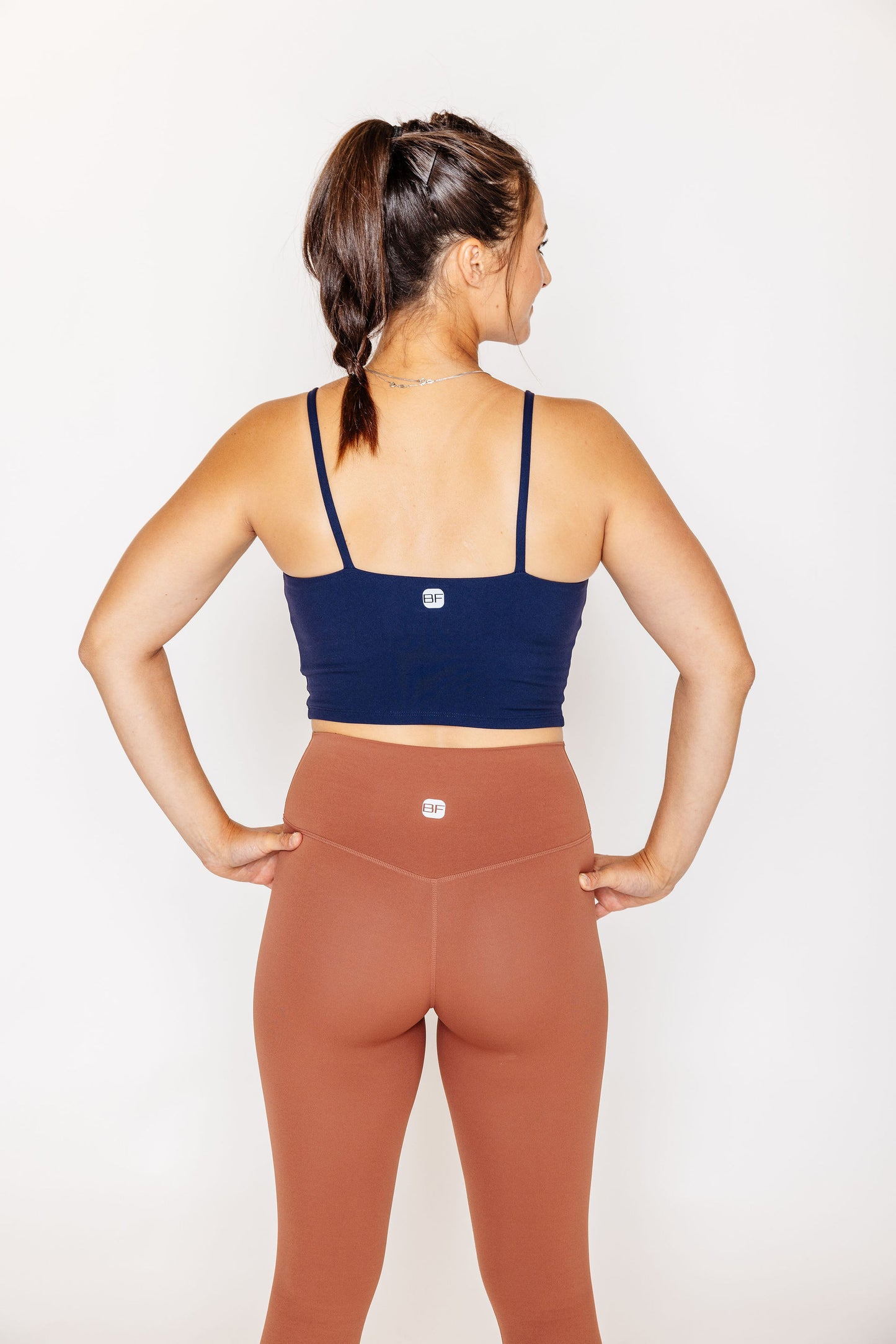 Camisole crop avec soutien intégré MOVE IT - Navy