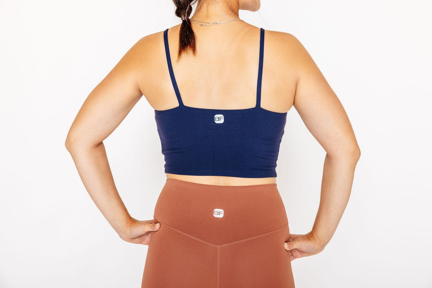 Camisole crop avec soutien intégré MOVE IT - Navy